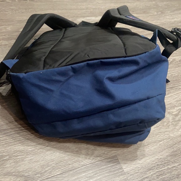 Navy Blue Jan Sport Digital Laptop Backpack - Picture 4 of 12